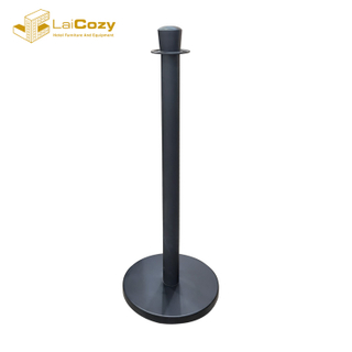Queue Rope Crowd Control Stainless Steel Barrier Post