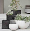 Customized Factory Wholesale Garden Flowerpot Fiberglass Lightweight Cement Large Planter Box