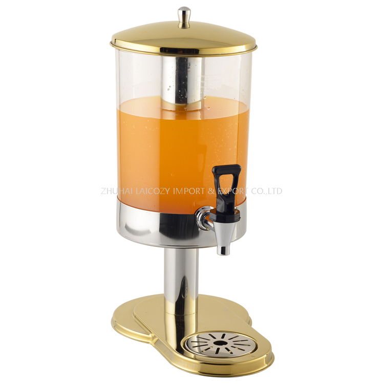 Wholesale square Double Juice Tower drinks dispenser