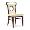 Deluxe aluminum chair for hotel with PU seat