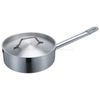 Good Quality Kitchenware Stainless Steel Sauce Pan Deep Casserole With Handle