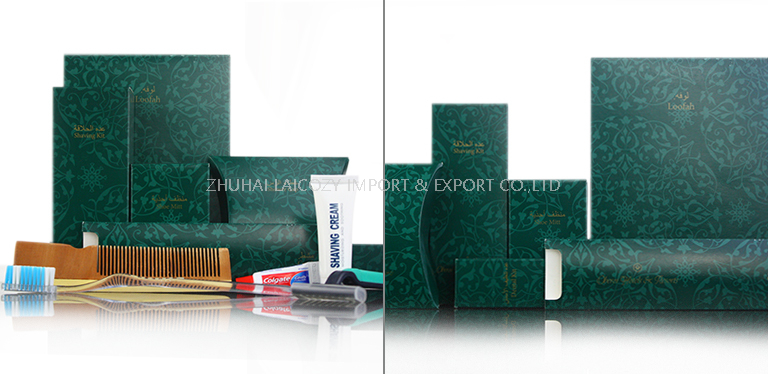 Hotel Eco-friendly Disposable Natural Luxury Amenities Kit