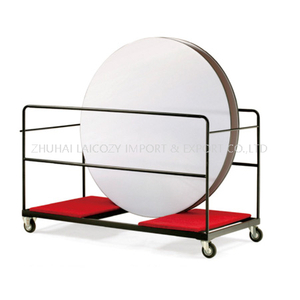 Round resturant table trolley