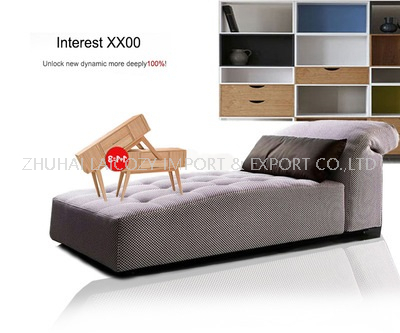 European Living Room Relaxing Upholstered Comfortable Lounge Sofa