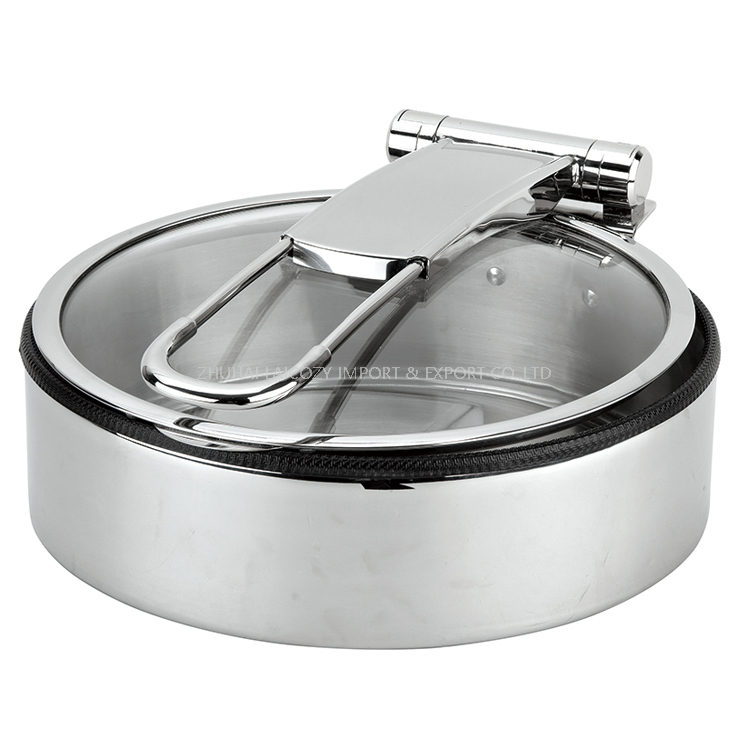 New design stainless steel round buffet chafer dish