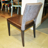 Durable steel dining chair for restaurant 