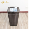 Hotel lobby staliness steel 30L indoor dustbins