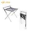 Stainless Steel lightweight Luggage Rack with handle
