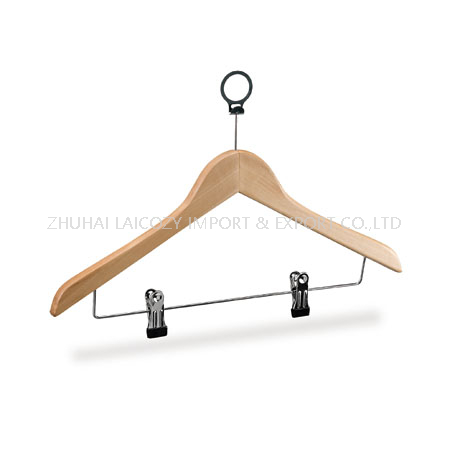 Anti-theft Women Dress skirting Hangers with clips