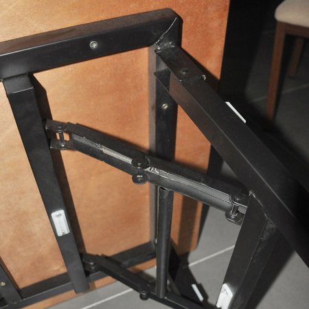 hotel large dinning plywood metal frame square table