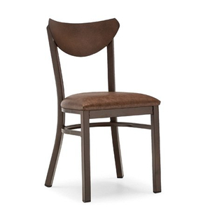 Modern Steel Frame Dinning Chair for Hotel Restaurant