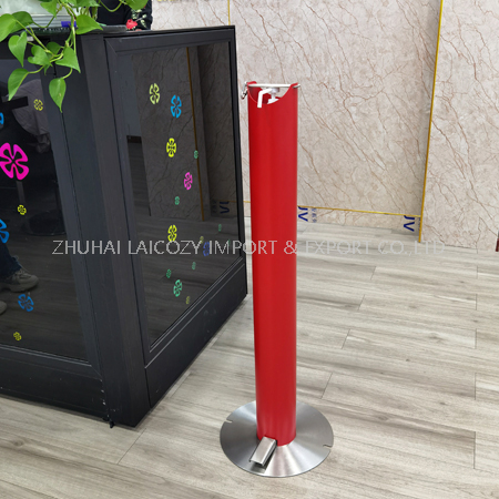Stainless Steel Touchless Pedal Hand Soap Dispenser Stand 