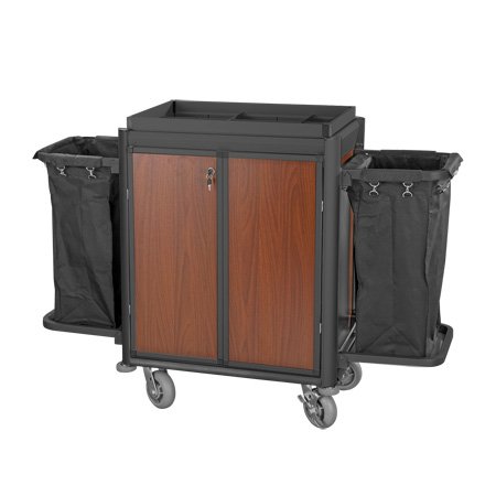 Good Quality Hotel Aluminum Housekeeping Maid Service Trolley