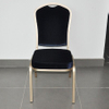 Stackable aluminum chair for hotel banquet