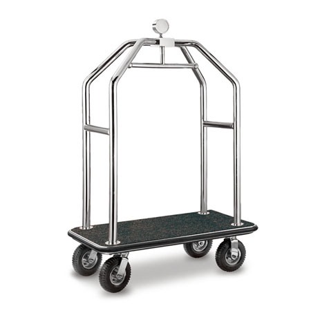 Problems that arise during the application of hotel luggage cart