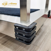 Hotel heavy duty 304 stainless steel luggage trolley 