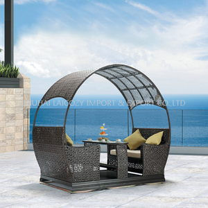 Rocking Chair Set for 4 people (PE Rattan+aluminum Frame)