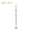 Stainless Steel Pedal Hand Soap Dispenser Stand 