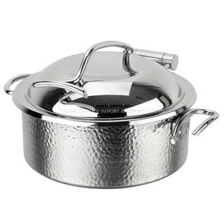 New Design Stainless Steel Round Buffet Chafer Dish