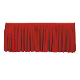 Hotel banquet table skirting good quality table cloth