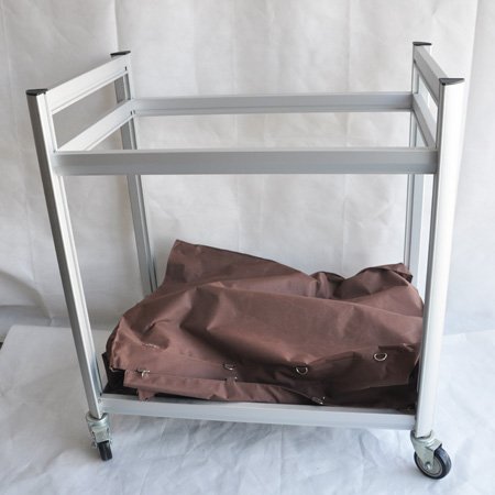 High Quality Hotel Housekeeping Aluminum Laundry Trolley Linen Cart