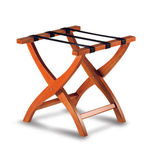 Modern Beech Wood Foldable Hotel Luggage Rack