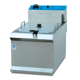 Free Standing Commercial Electric Stainless Steel 12L Deep Fryer Machine