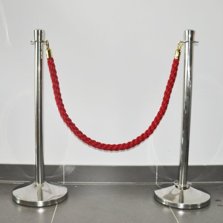 crowd control barrier poly rope with different color options