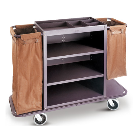 High quality and professional aluminum housekeeping cart